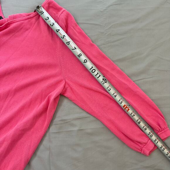 Talbots 3/4 Sleeve, Scoop Neck, Light Weight, Bow Detailed, Sweater- 1X - Picture 7 of 7